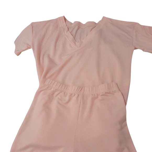 Women's Soft Pink Pajama Set - Picture 3 of 5